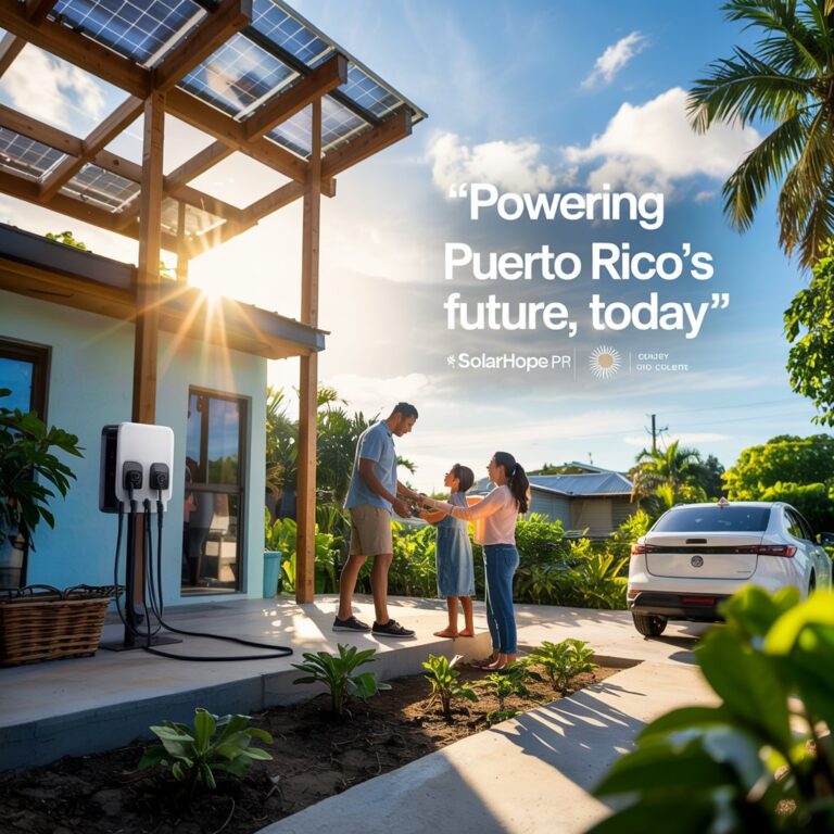 solar economic benefits Puerto Rico